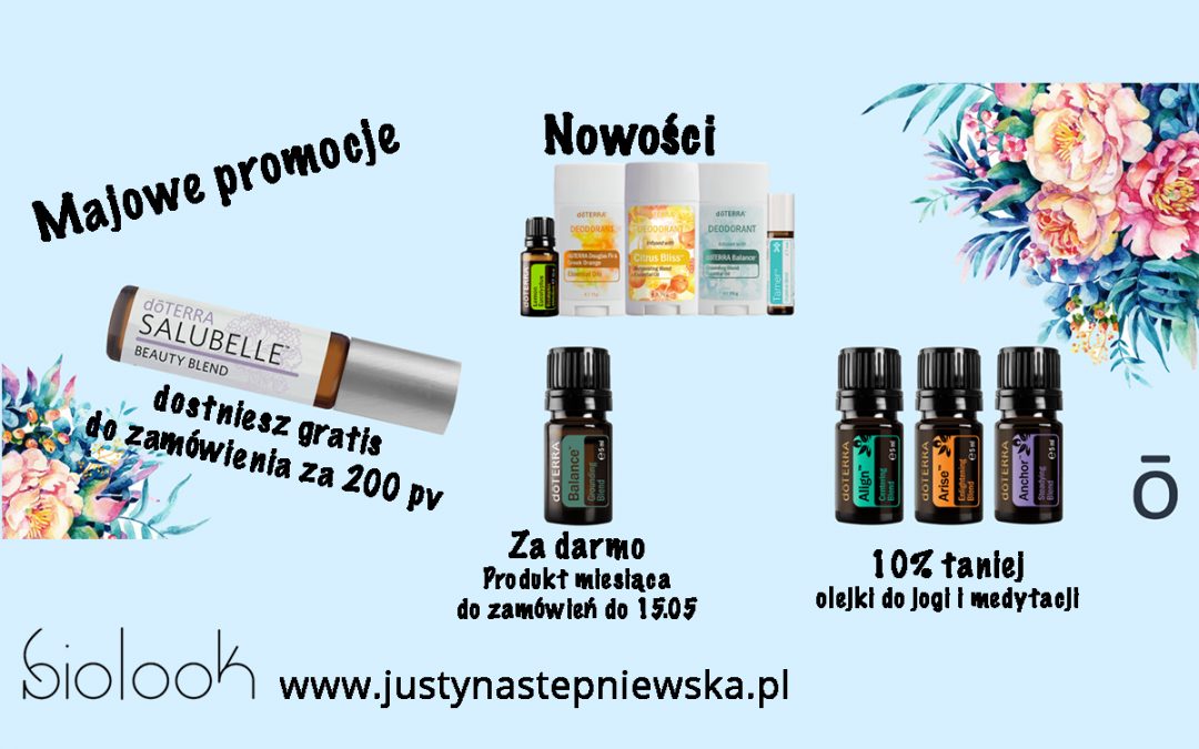 PROMOCJE doTERRA MAJ 2020